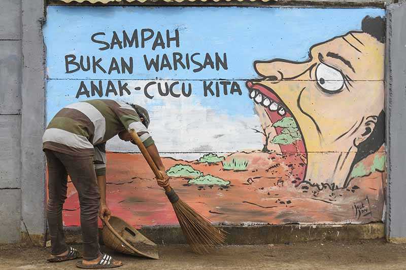 Himbauan Larangan Buang Sampah Sembarangan