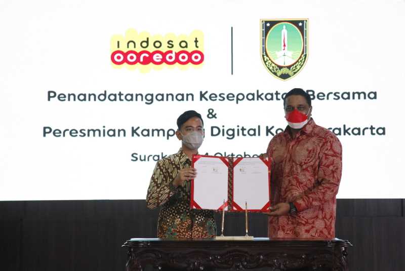 INDOSAT OOREDOO DUKUNG TRANSFORMASI DIGITAL KOTA SOLO