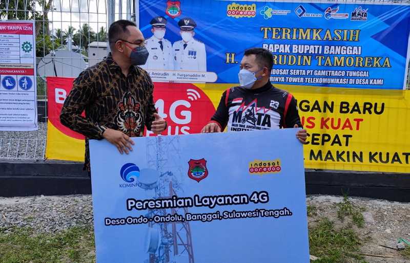 Indosat Ooredoo Perluasan Jangkauan Jaringan Layanan 4G/LTE di 124 Desa Terpencil