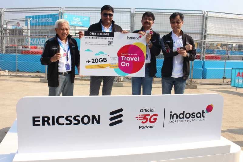 IOH Hadirkan 5G Experience di Ajang Jakarta E-Prix 2022