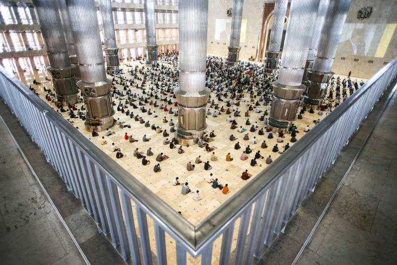 Istiqlal Berkapasitas 50 Persen