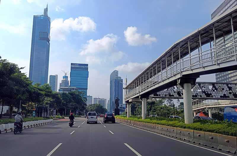 Jalanan Ibu Kota Masih Lancar
