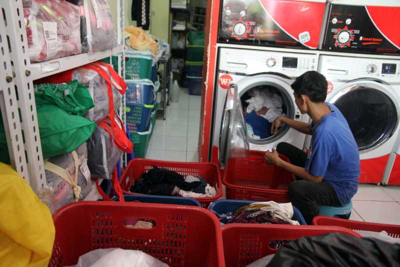 Jasa Laundry Kiloan Meningkat Pasca Libur Lebaran