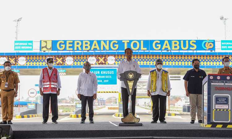Jokowi Resmikan Tol Cibitung-Cilincing dan Serpong-Balaraja, Percepat Mobilitas Barang