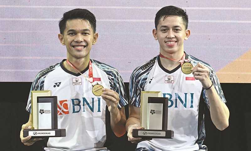 JUARA GANDA PUTRA DI MALAYSIA MASTERS