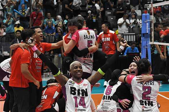 Juara Proliga 2024 Sektor Putri Ditentukan Sampai Poin Terakhir