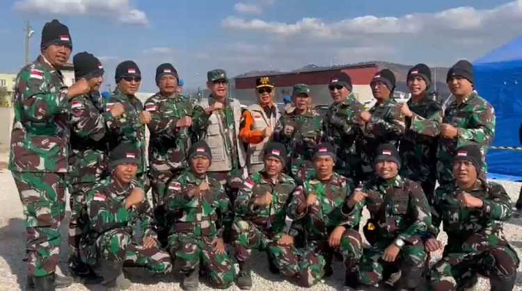 Kasum TNI Kunjungi Rumah Sakit Lapangan di Turki