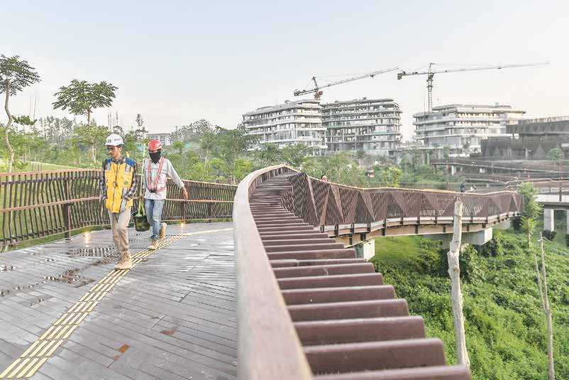 Kawasan Sumbu Kebangsaan di IKN