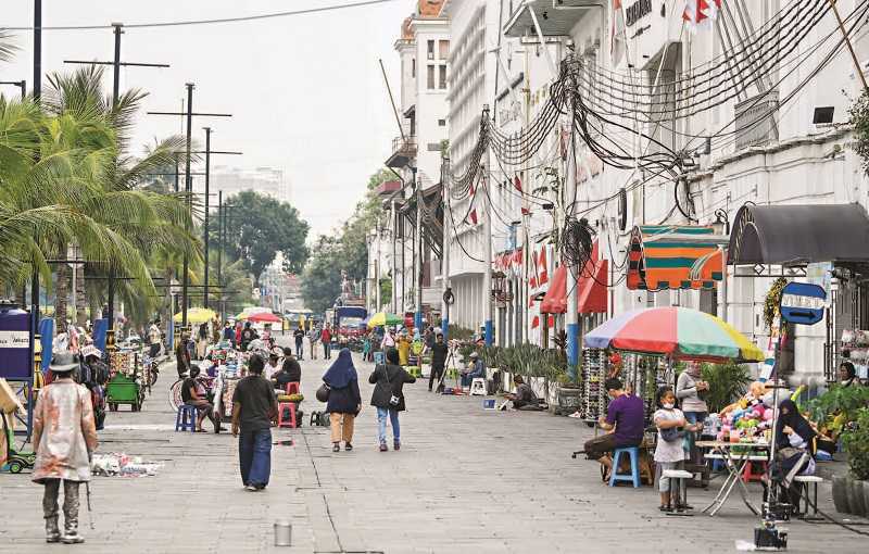 KAWASAN WISATA KOTA TUA BELUM DIBUKA