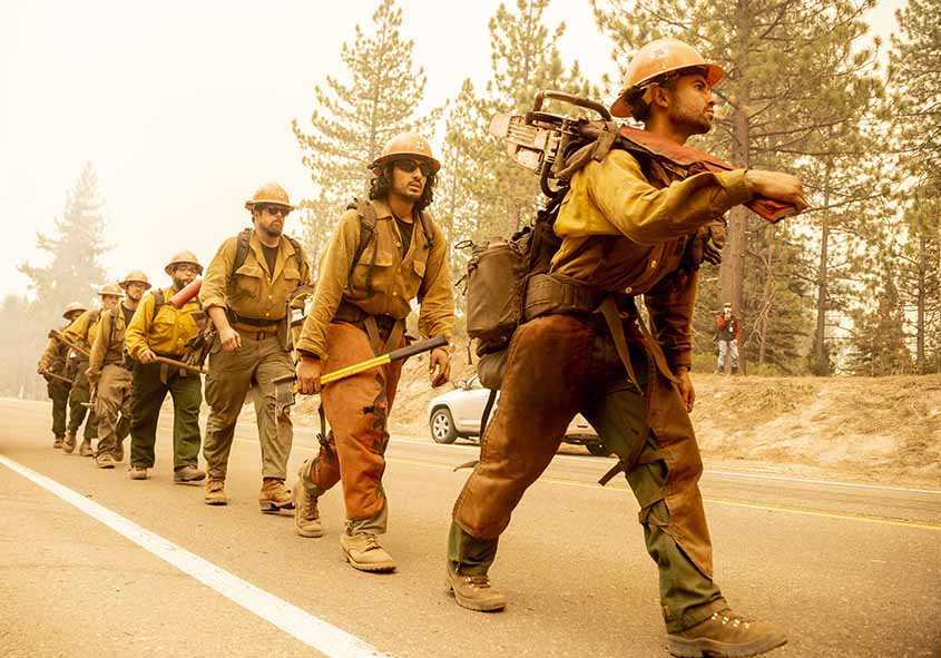 Kebakaran di California