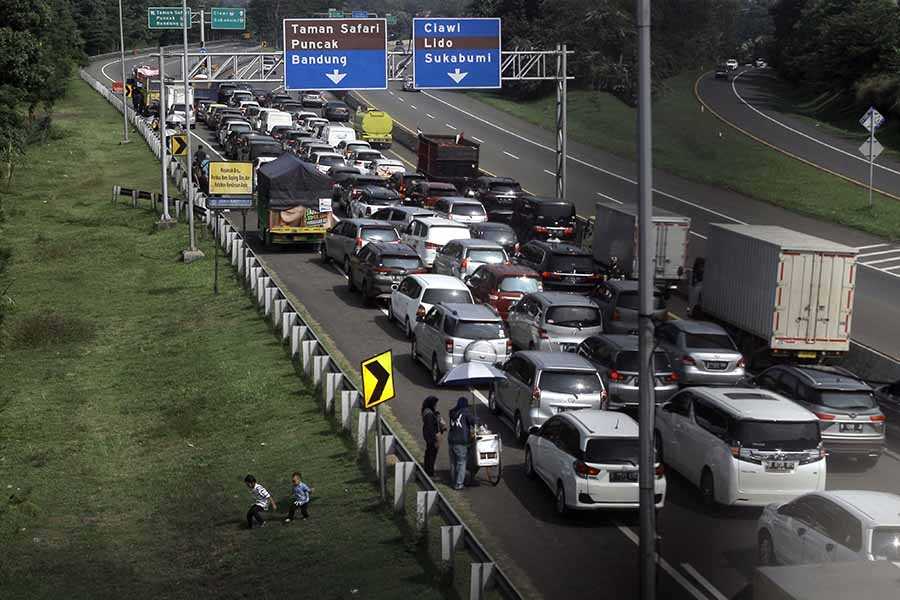 Kemacetan di Jalur Puncak