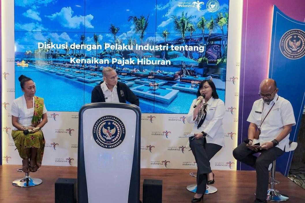 Kemenparekraf Tampung Aspirasi Pelaku Parekraf terkait Perubahan Tarif Pajak Hiburan