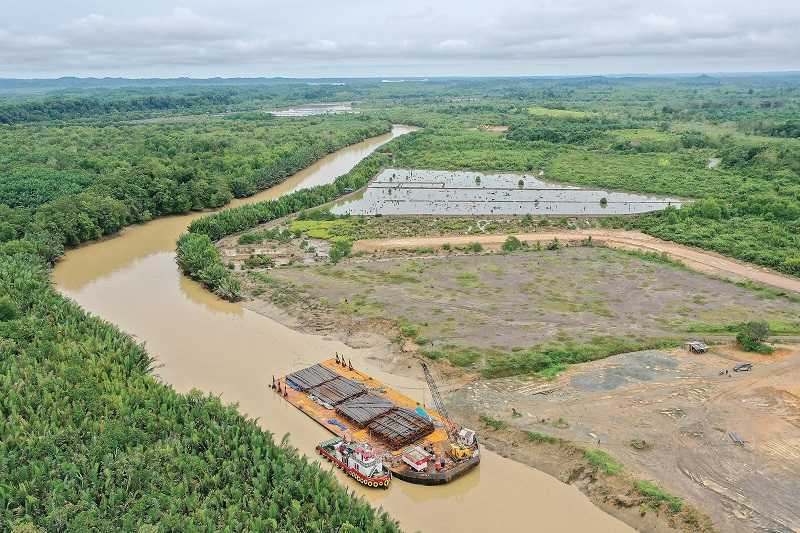 KENDALA PENGIRIMAN MATERIAL DAN LOGISTIK UNTUK PEMBANGUNAN IKN NUSANTARA