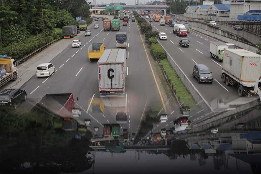 Kendaraan ke Luar Kota Meningkat