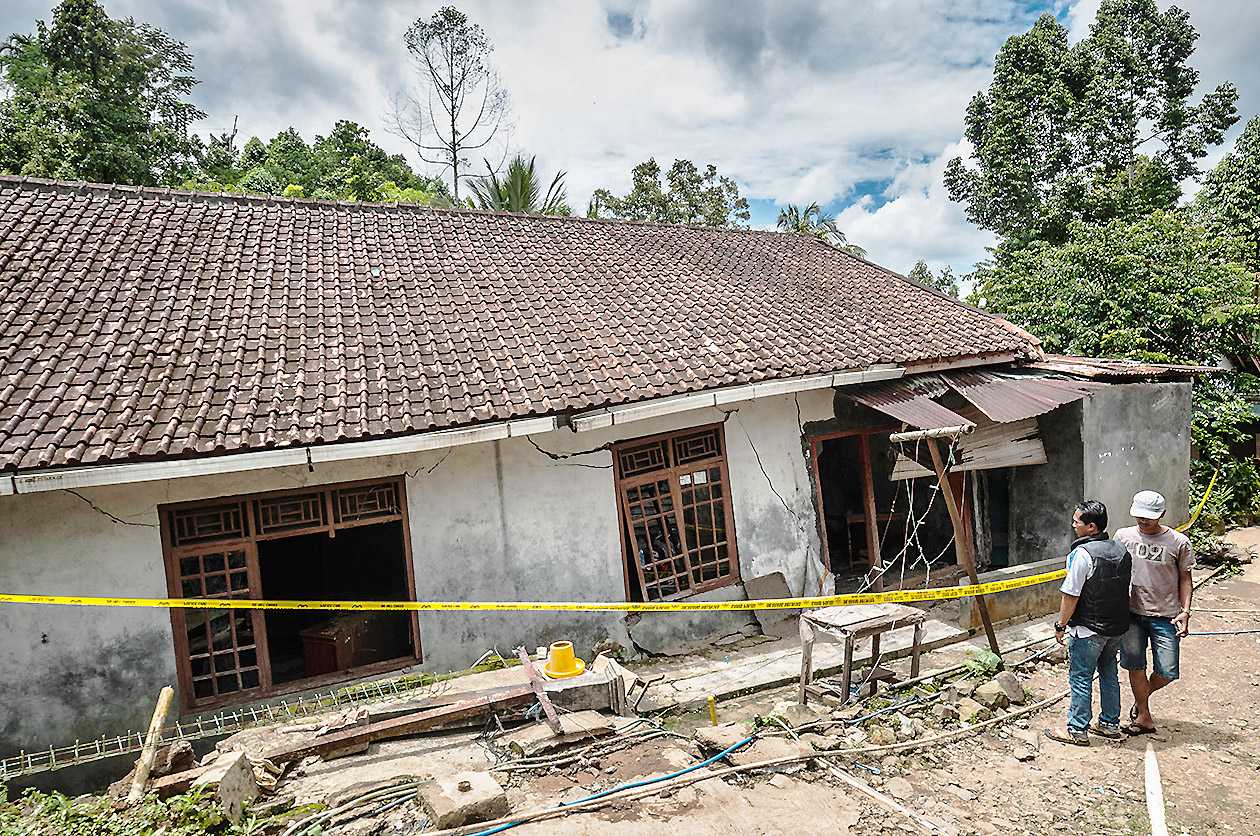 Kerusakan akibat Pergerakan Tanah