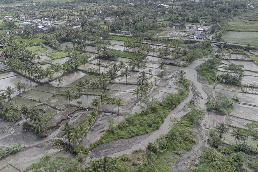 Kerusakan Pertanian akibat Banjir
