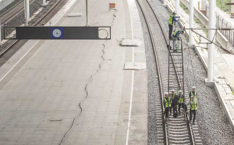 KESIAPAN SARANA PENUNJANG KERETA CEPAT JELANG PERESMIAN