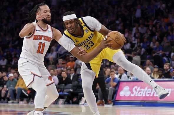 Knicks Atasi Pacers di Laga Pembuka Semifinal
