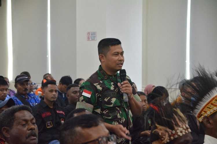 Kodim Mimika Terus Memperkuat Upaya Cegah Konflik Sosial