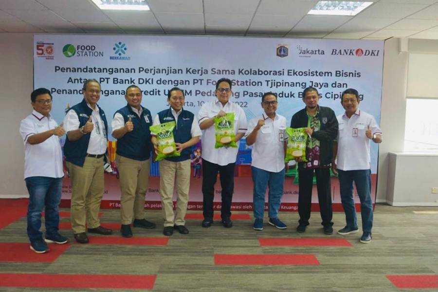 Kolaborasi Bank DKI Dengan Food Station