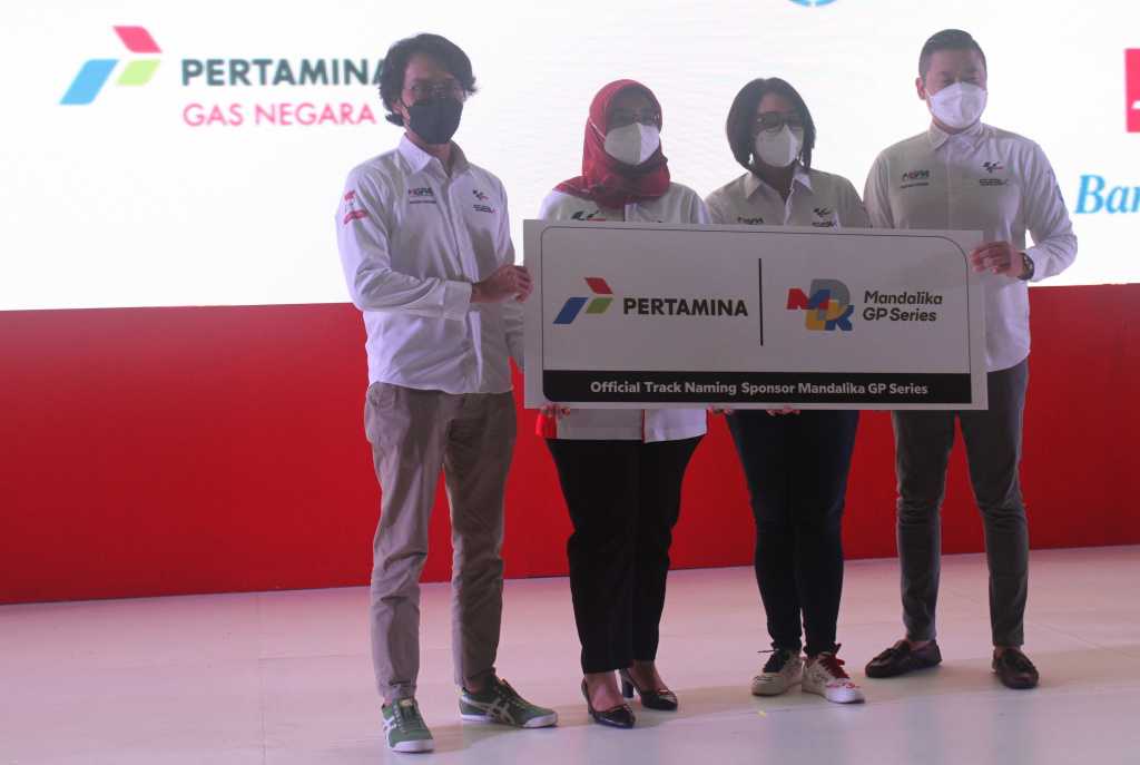 konferensi pers mandalika GP series