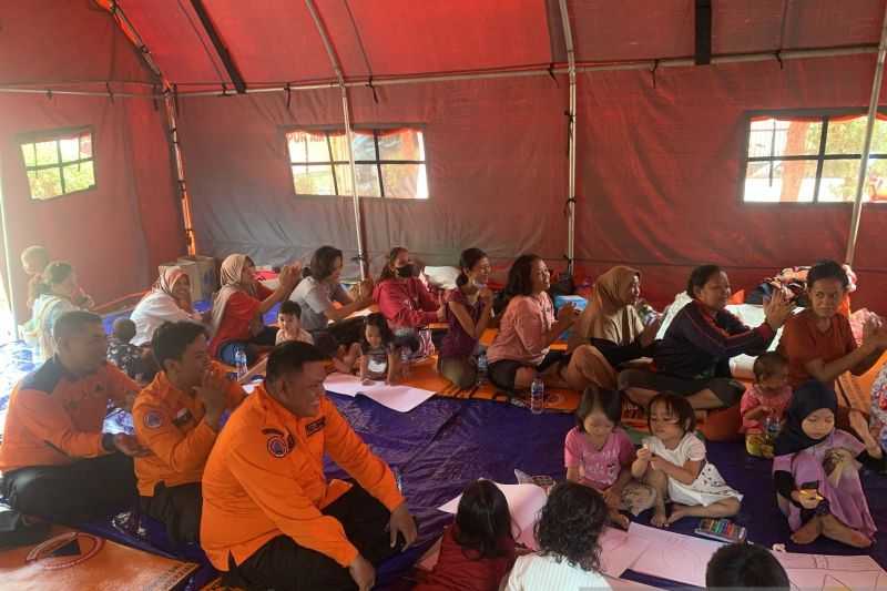 Korban Kebakaran Terima Layanan Psikososial