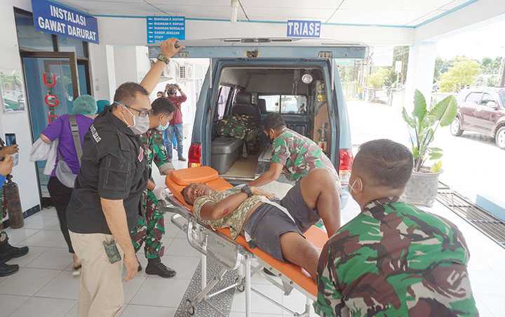 Korban Kontak Senjata