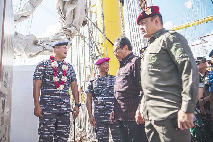 KRI Bima Suci Bersandar