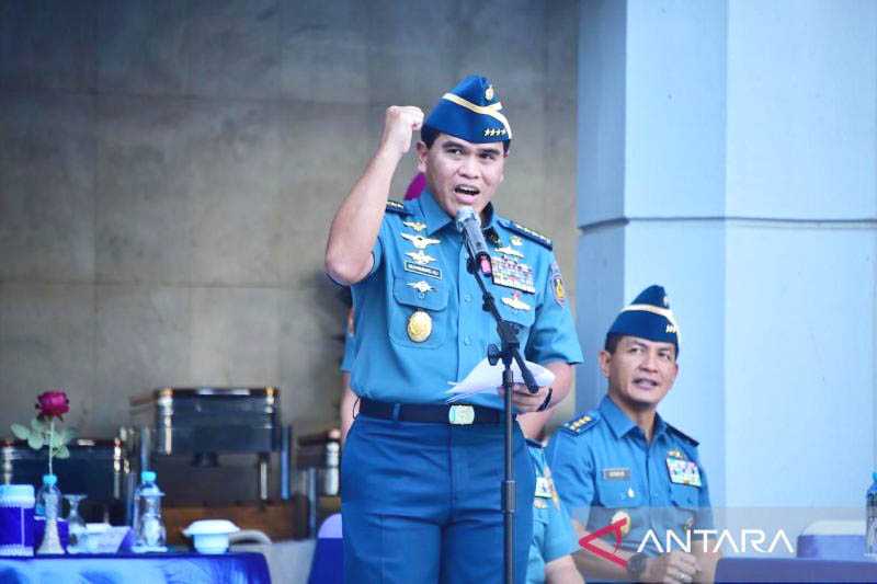 KSAL Halalbihalal dengan Prajurit di Mabesaldi Hari Pertama Kerja