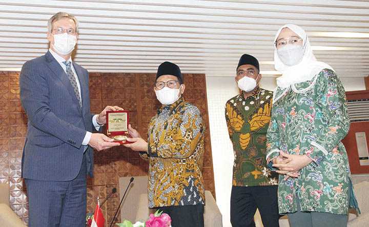 Kunjungan Dubes Uni Eropa