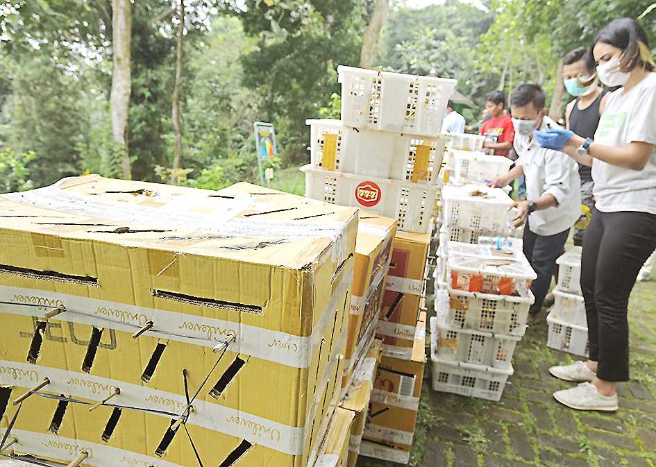 Lepasliarkan Burung yang Dilindungi