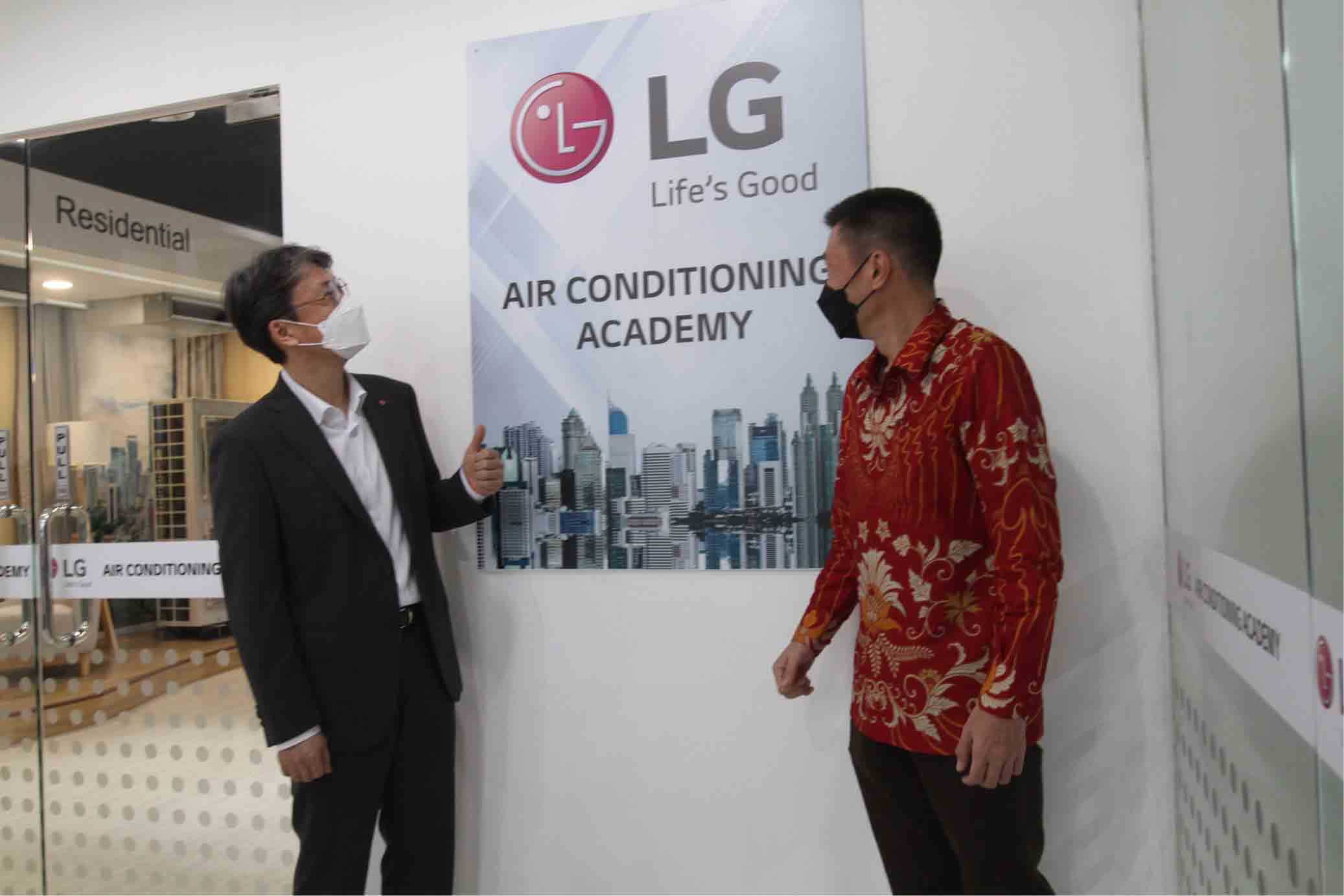 LG Resmikan Air Conditioning Academy Tingkatkan Kompetensi Tenaga Sistem AC