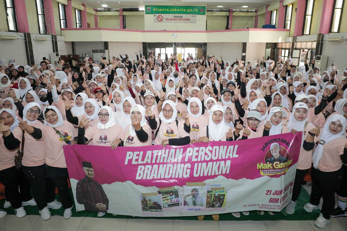 Mak Ganjar Gelar Pelatihan Personal Branding Untuk UMKM di DKI Jakarta