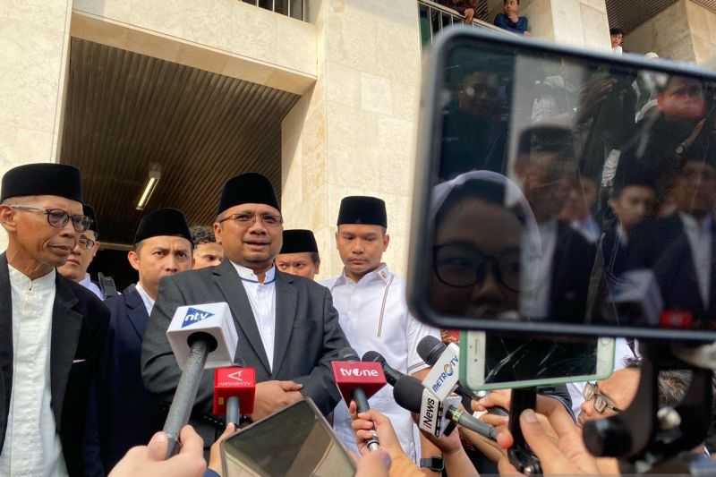 Menag: Idul Fitri Momentum untuk Perkokoh Persatuan Usai Pemilu