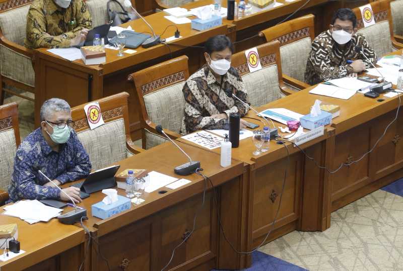 Menkes Dengan Komisi IX DPR Bahas Peningkatan Kualitas Pelayanan Kesehatan JKN di Masa Pandemi