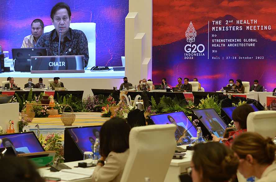 Menkes Pimpin Pertemuan G20