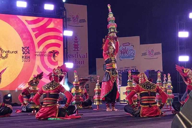 Meriah, Festival Tabut Bengkulu Tampilkan Kolaborasi Budaya Nusantara