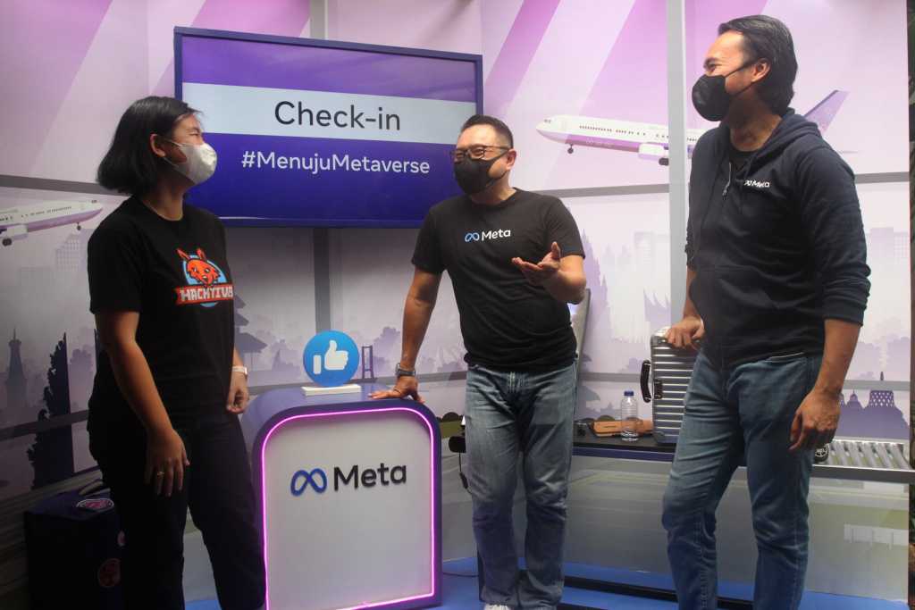 meta luncurkan #menujumetaverse cafe untuk berbagi inspirasi dari kreator