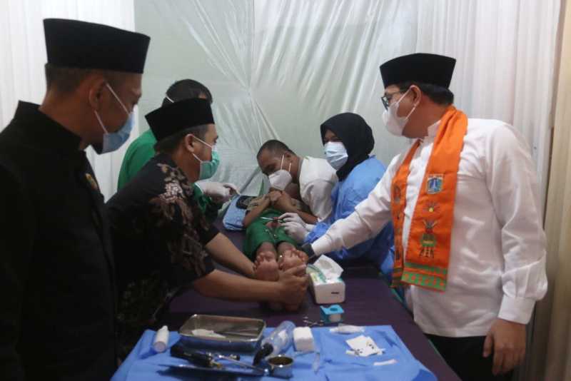 Milad ke-5 Serumpun Padi Gelar Bakti Sosial