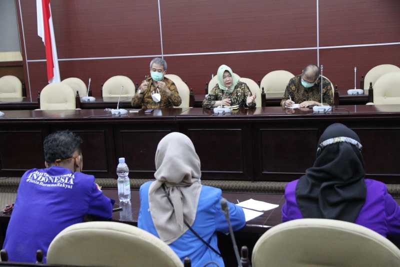 MPR Terima Konsolidasi Mahasiswa Nasional Indonesia