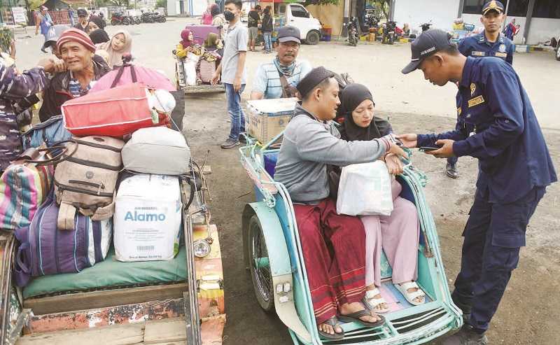 MUDIK BARENG GRATIS MENGGUNAKAN KAPAL