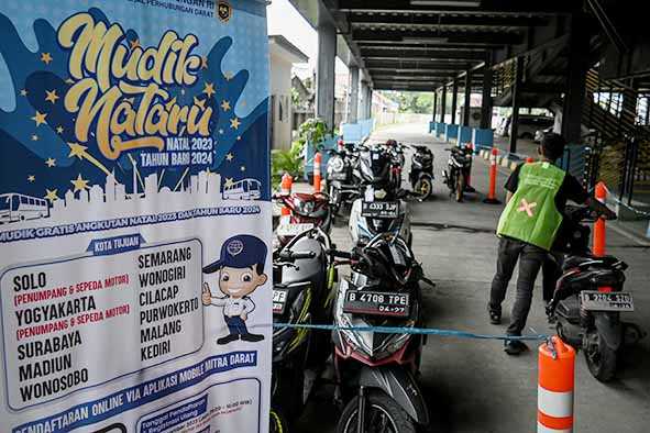 Mudik Gratis Motor Kementerian Perhubungan