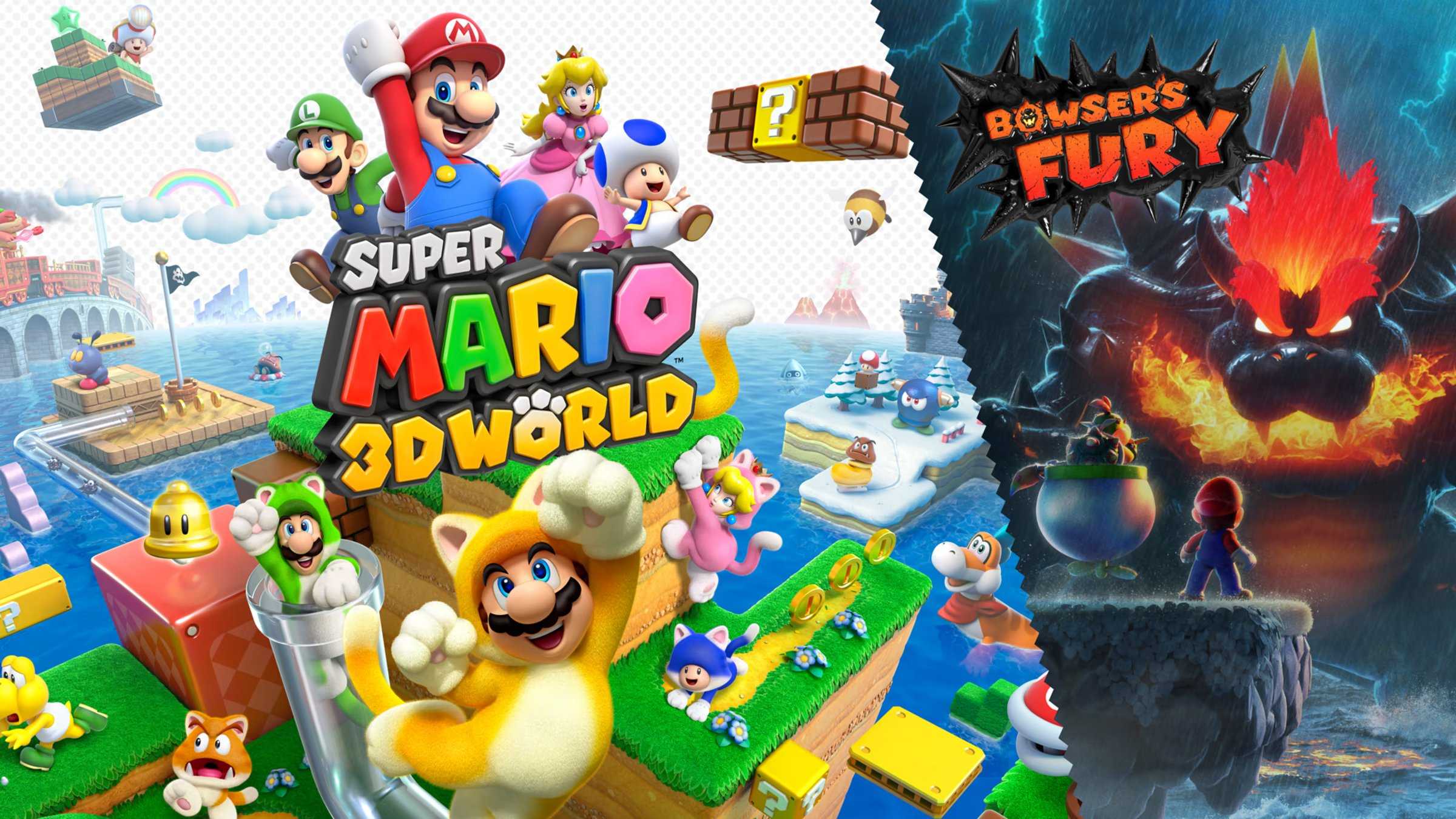 Nintendo Rilis Ikon Profil Baru dari Game "Super Mario 3D World dan "Bowser's Fury"