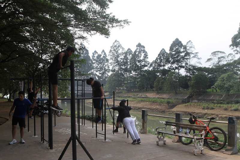 Olah Raga di Ruang Terbuka
