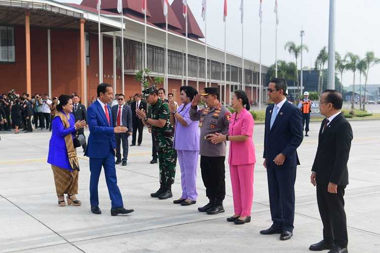 Panglima TNI Lepas Presiden Jokowi Kunker ke Jepang