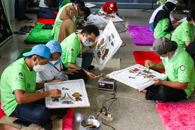 Pelatihan Membatik Penyandang Disabilitas