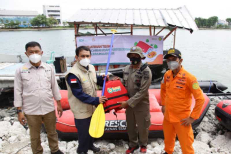 Pelatihan pertolongan di permukaan air