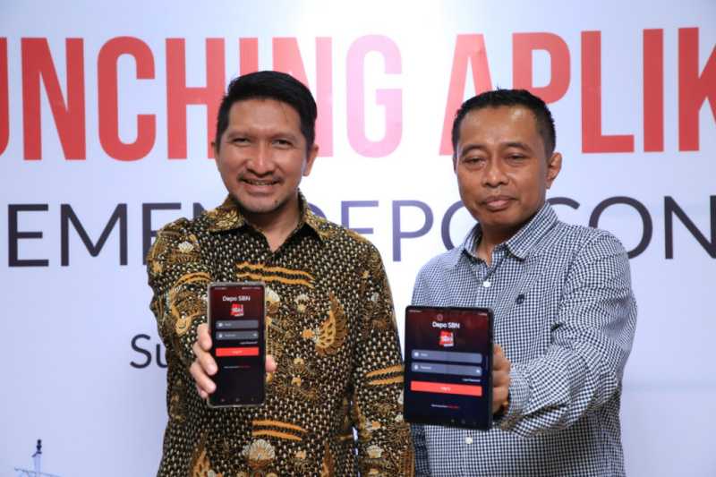 peluncuran aplikasi Depo SBN
