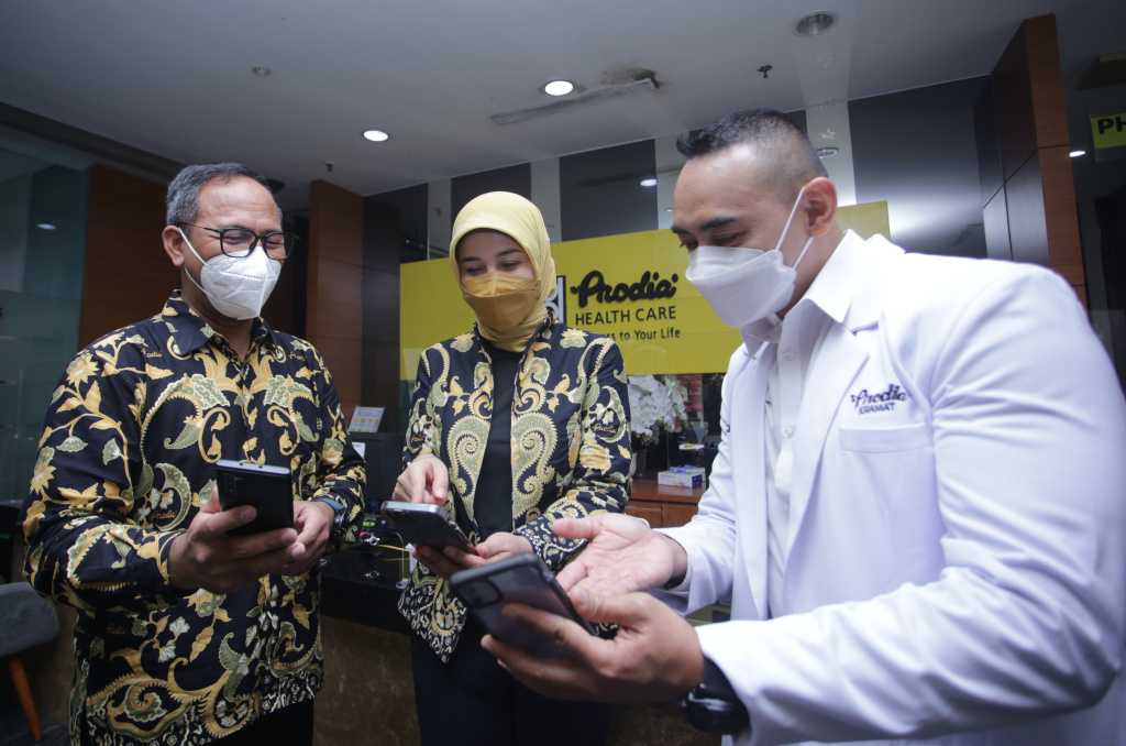 peluncuran aplikasi Prodia for Doctor