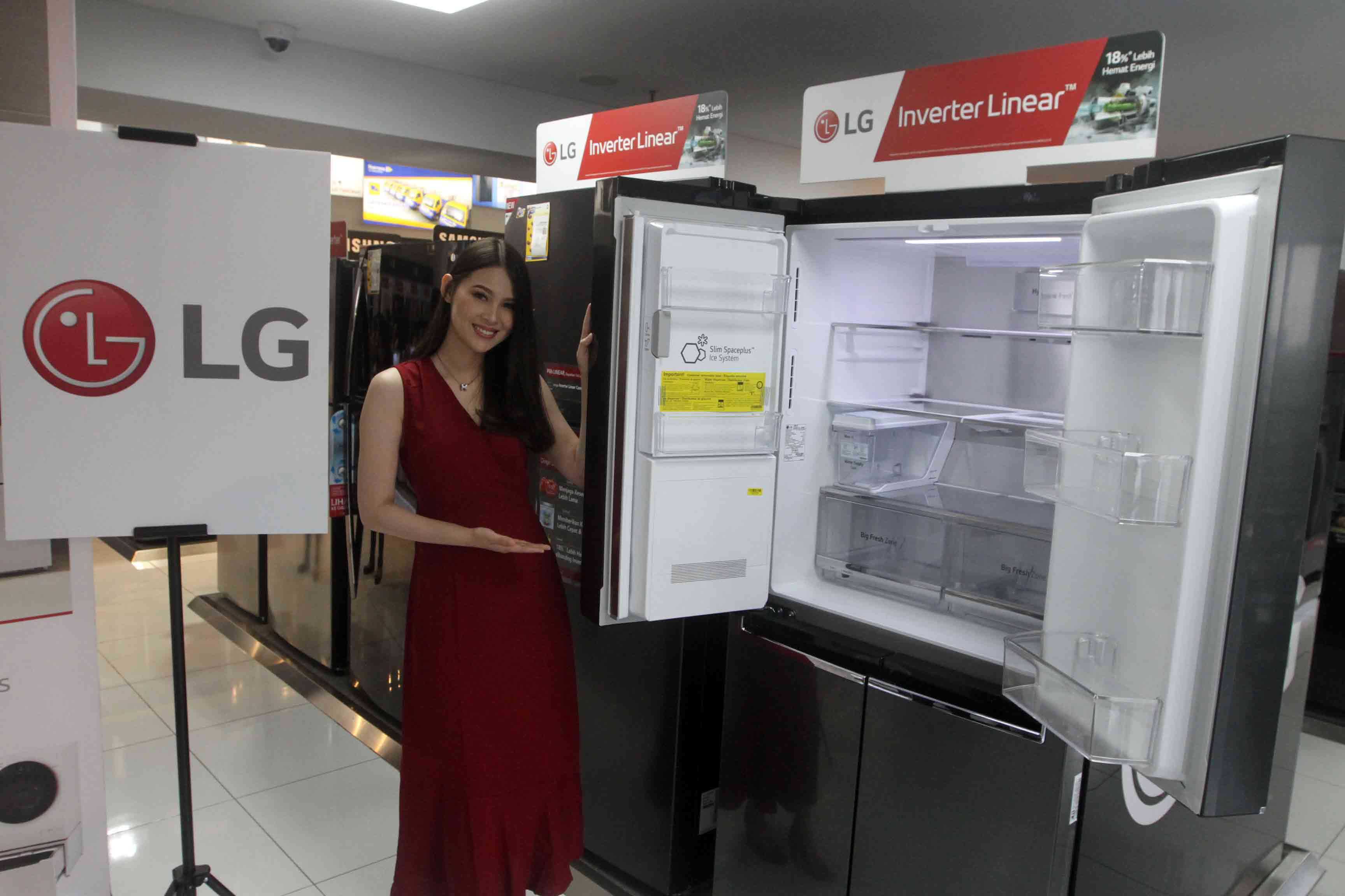 peluncuran lemari es Multi door LG
